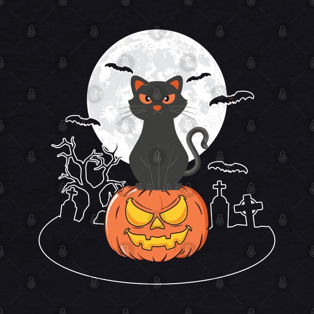Halloween cat by MZeeDesigns